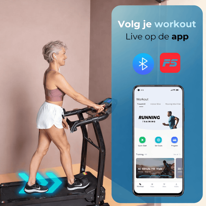 Blumill loopband met bluetooth